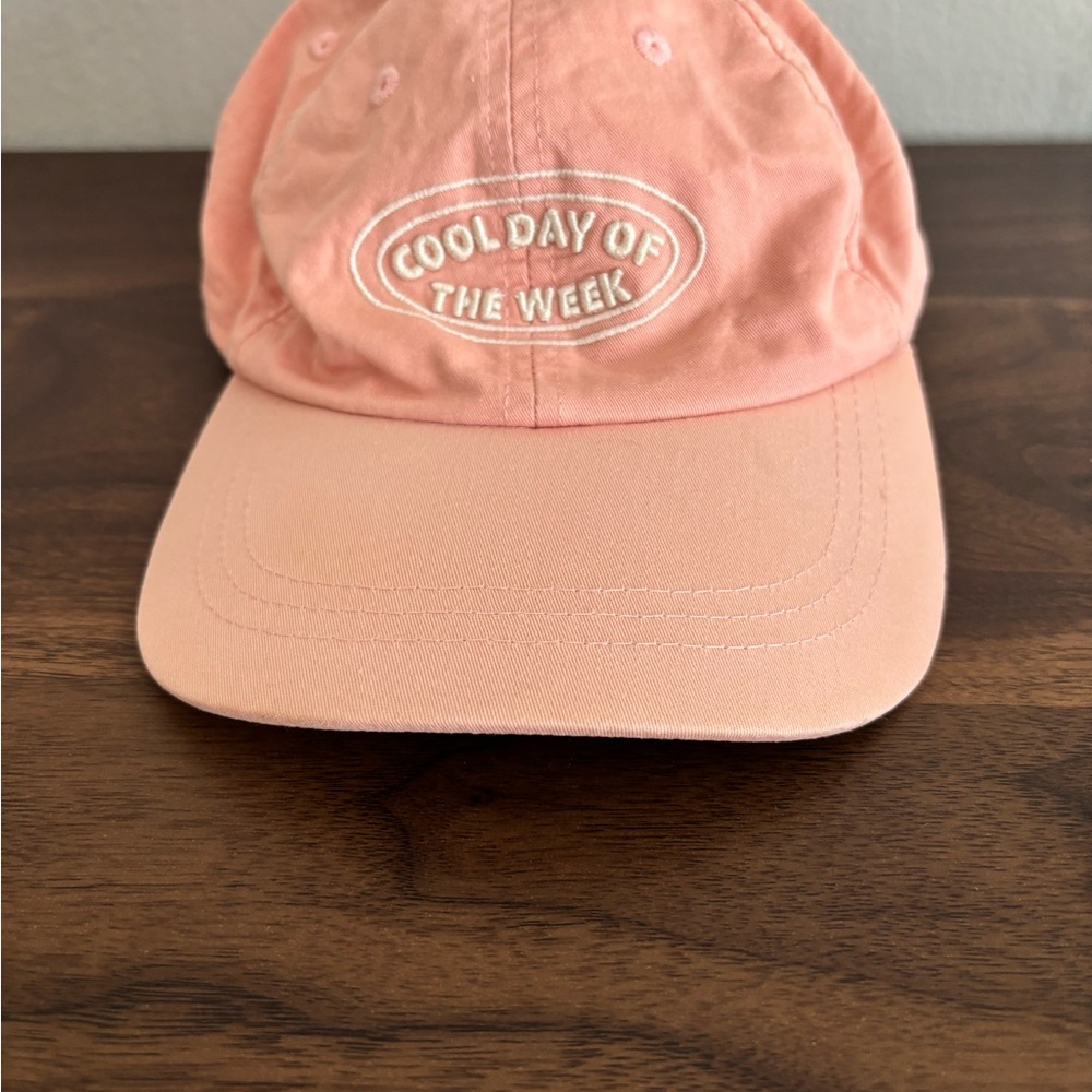 Zara Coral Pink Kids Hat